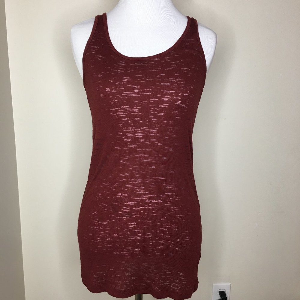 2/$15 Maroon Long Style Tank
